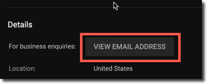 message someone on youtube
