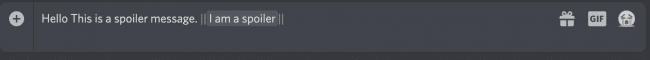 Spoiler tag discord