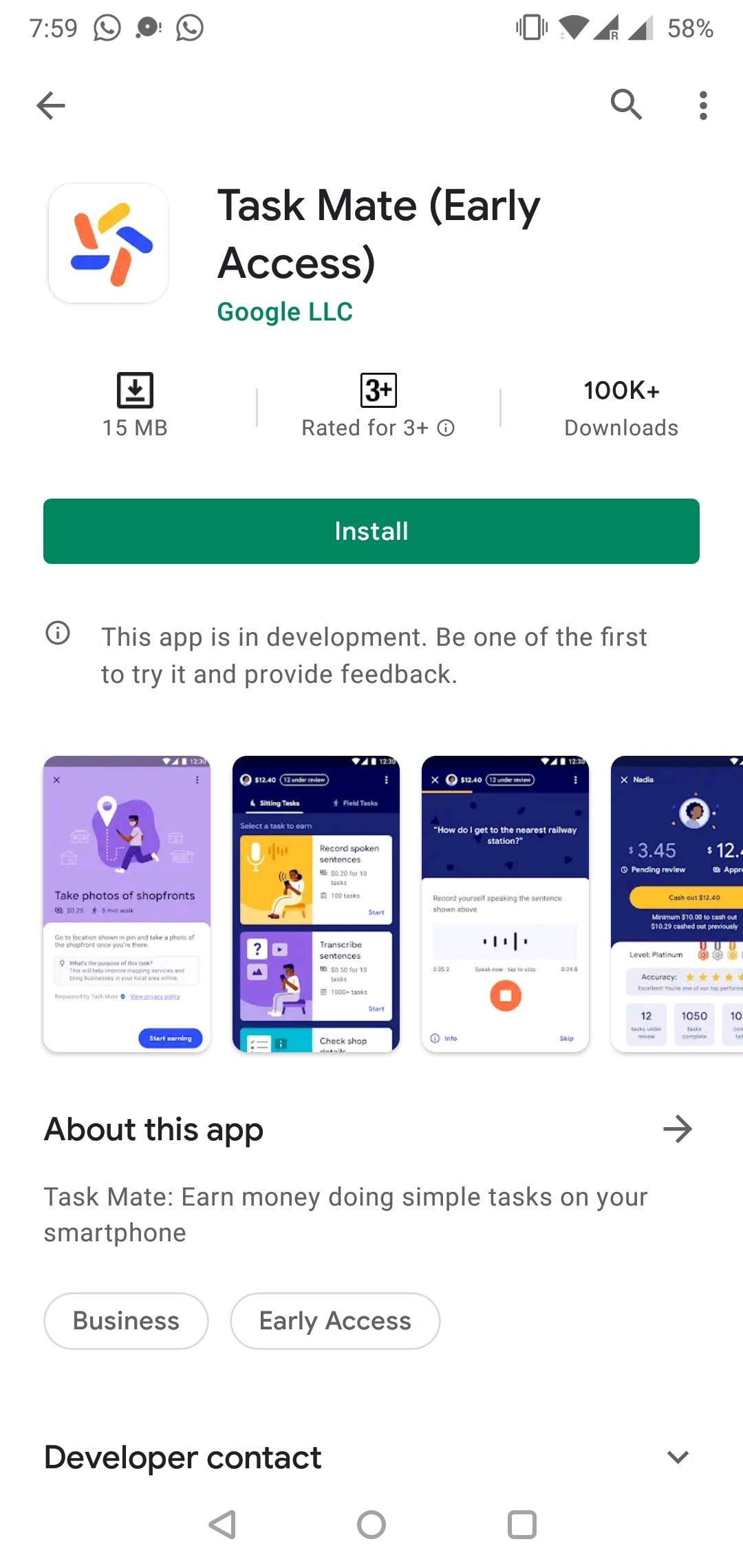 task mate play store invitation code