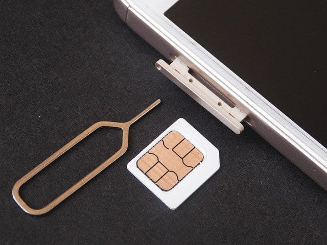 reinsert sim card