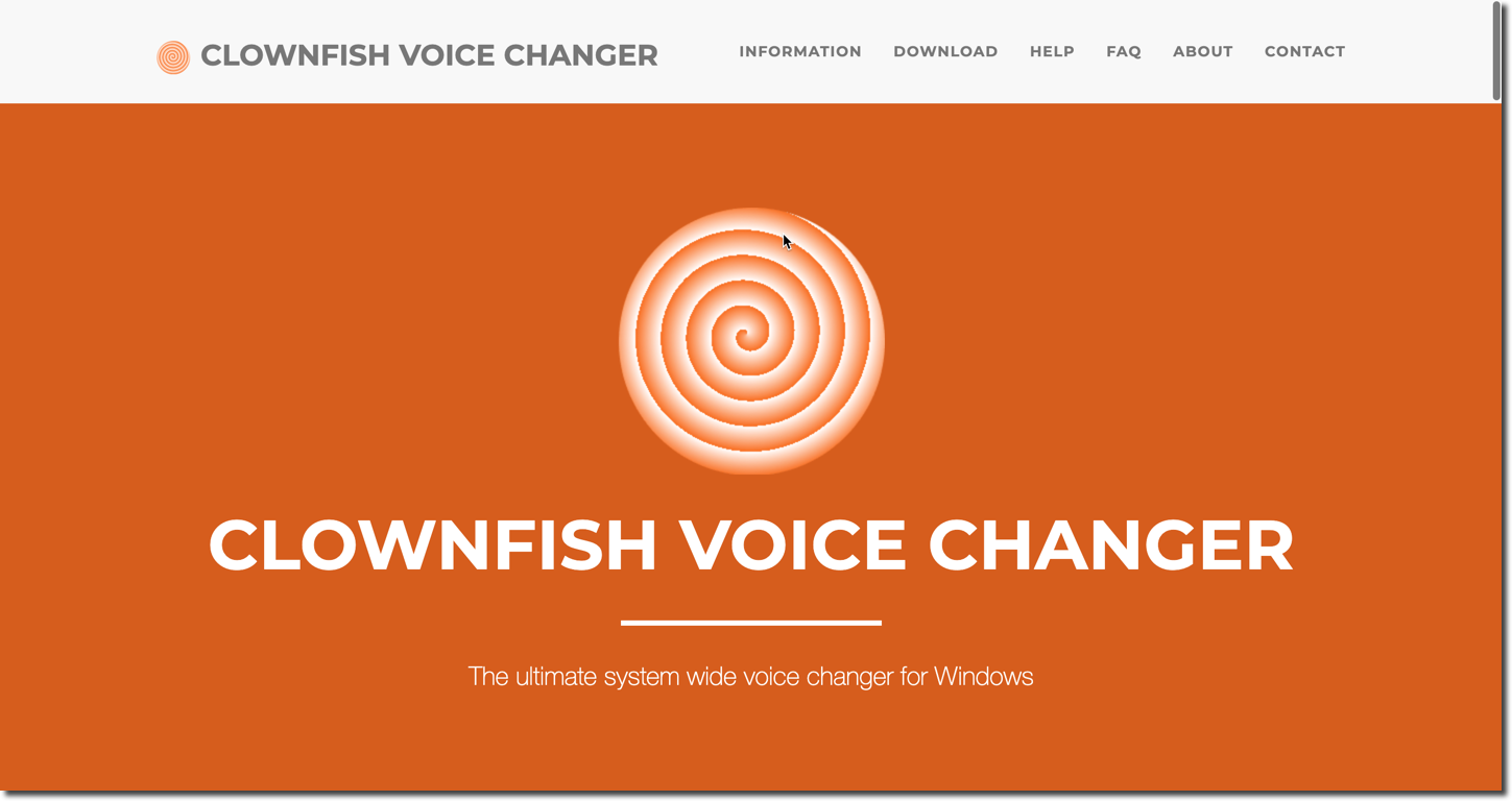 clownfish voice changer